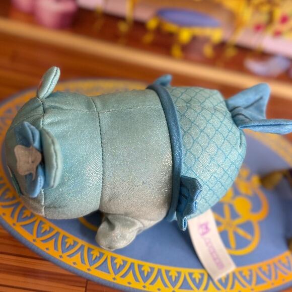 Aphmau MeeMeow | Blue Sparkle Mermaid Cat Plush - Picture 6 of 6